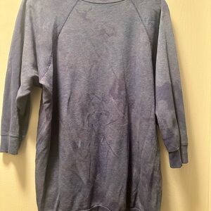 VTG Thrashed Bleached Sweatshirt Dress